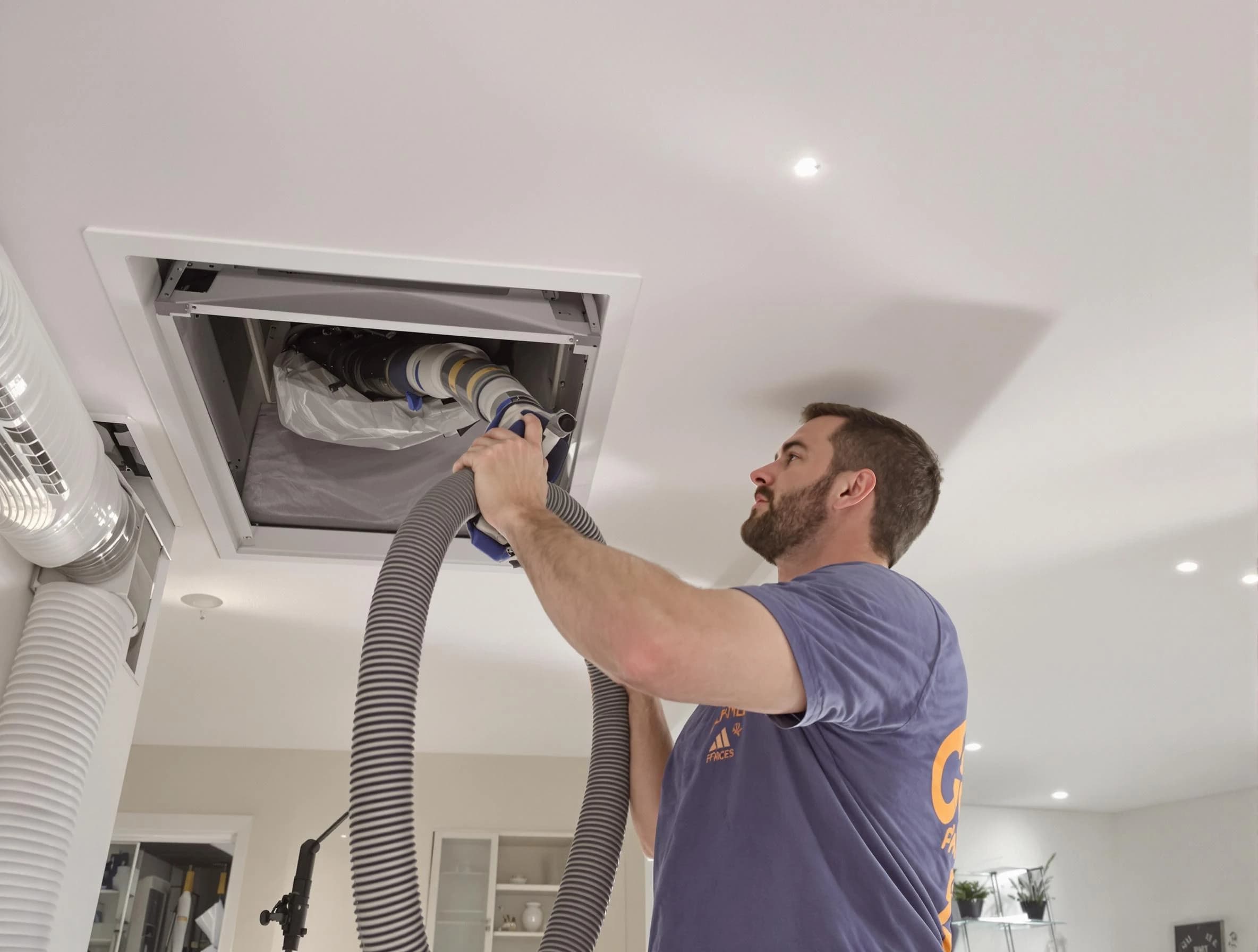 Precision indoor duct cleaning by Casa Grande Air Duct Cleaning in Casa Grande
