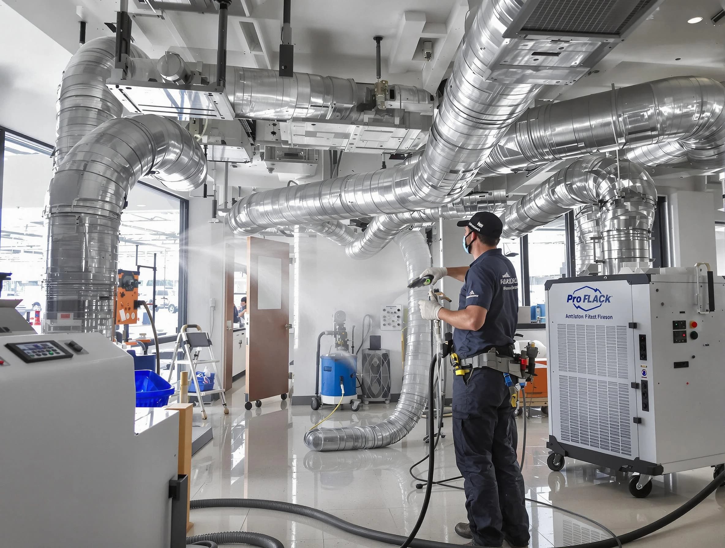 Negative Pressure Air Duct Cleaning in Casa Grande