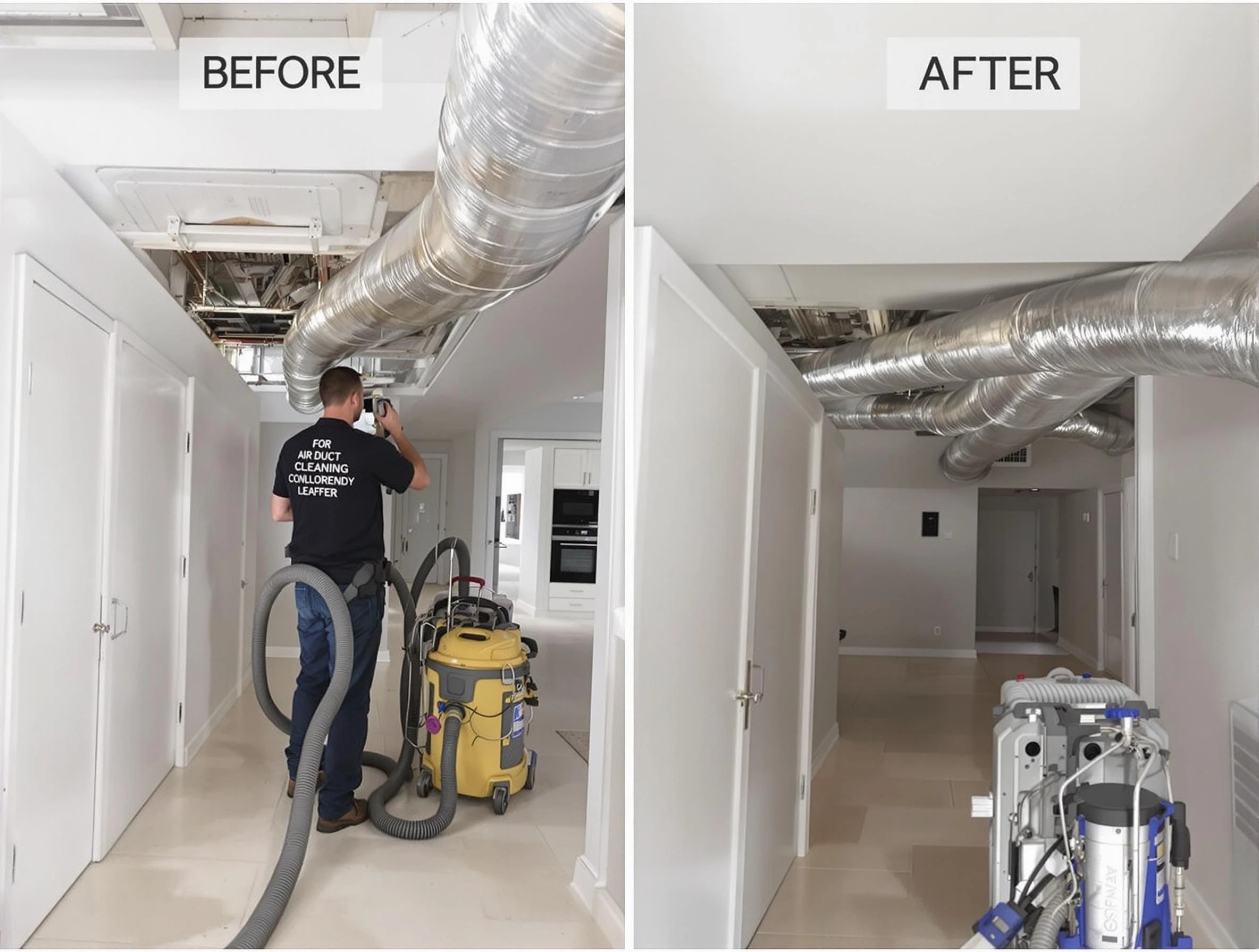 Casa Grande Air Duct Cleaning professional performing thorough air duct cleaning in Casa Grande