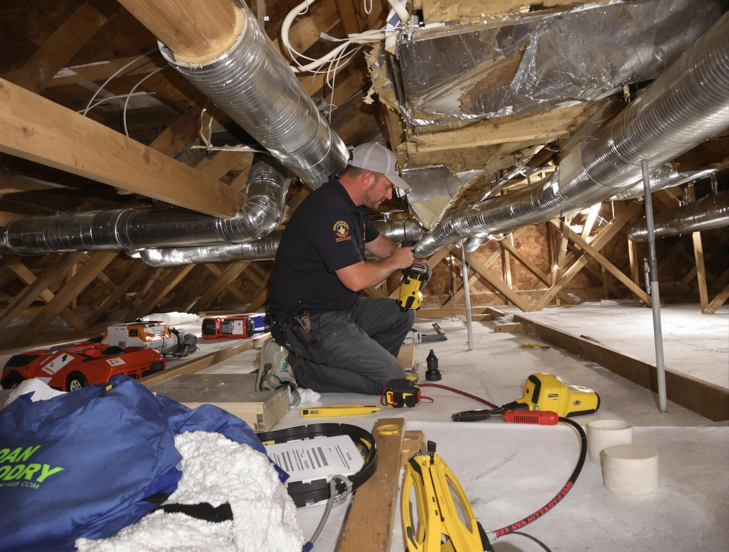 Professional air duct repair by Casa Grande Air Duct Cleaning in Casa Grande