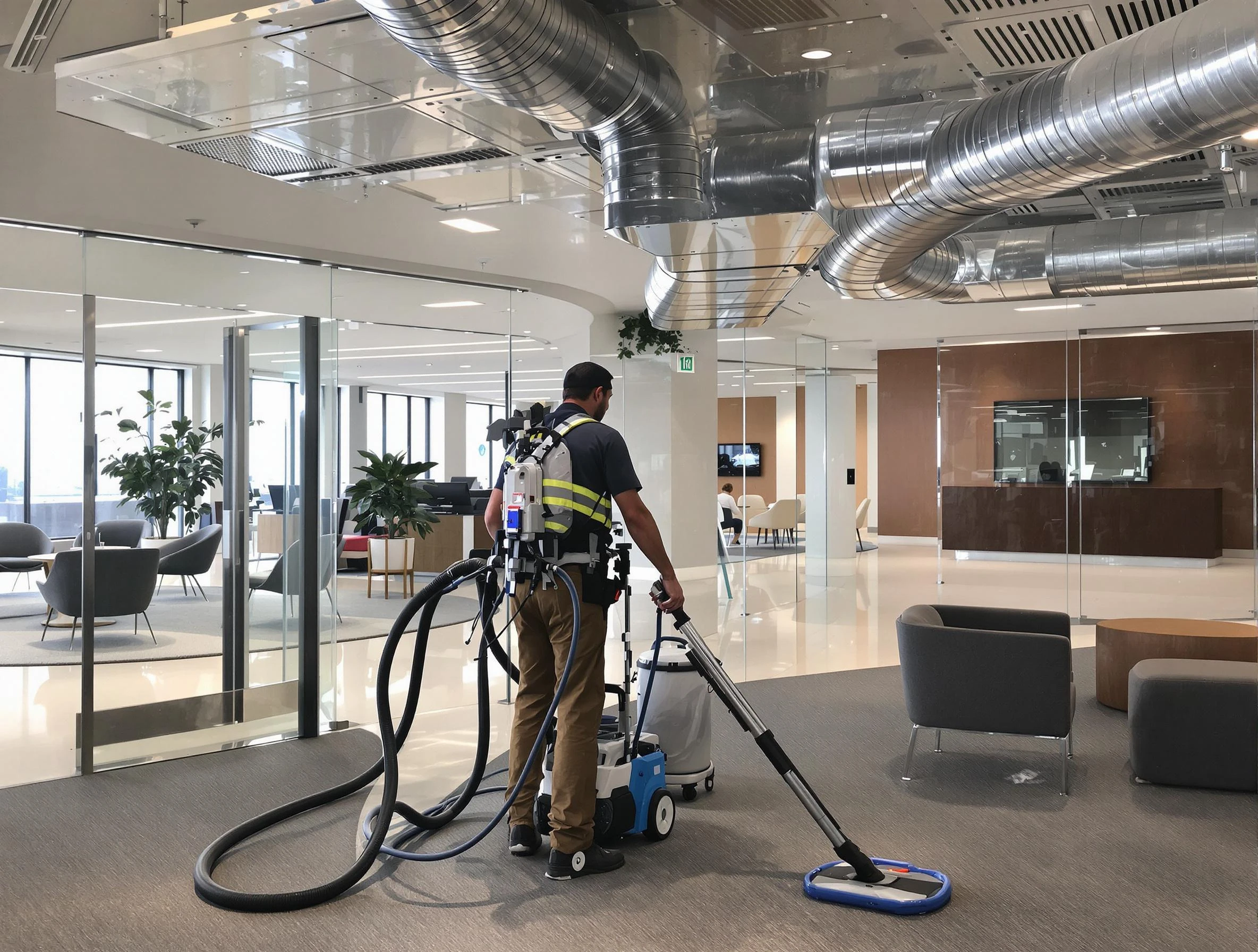Commercial duct cleaning service by Casa Grande Air Duct Cleaning in Casa Grande