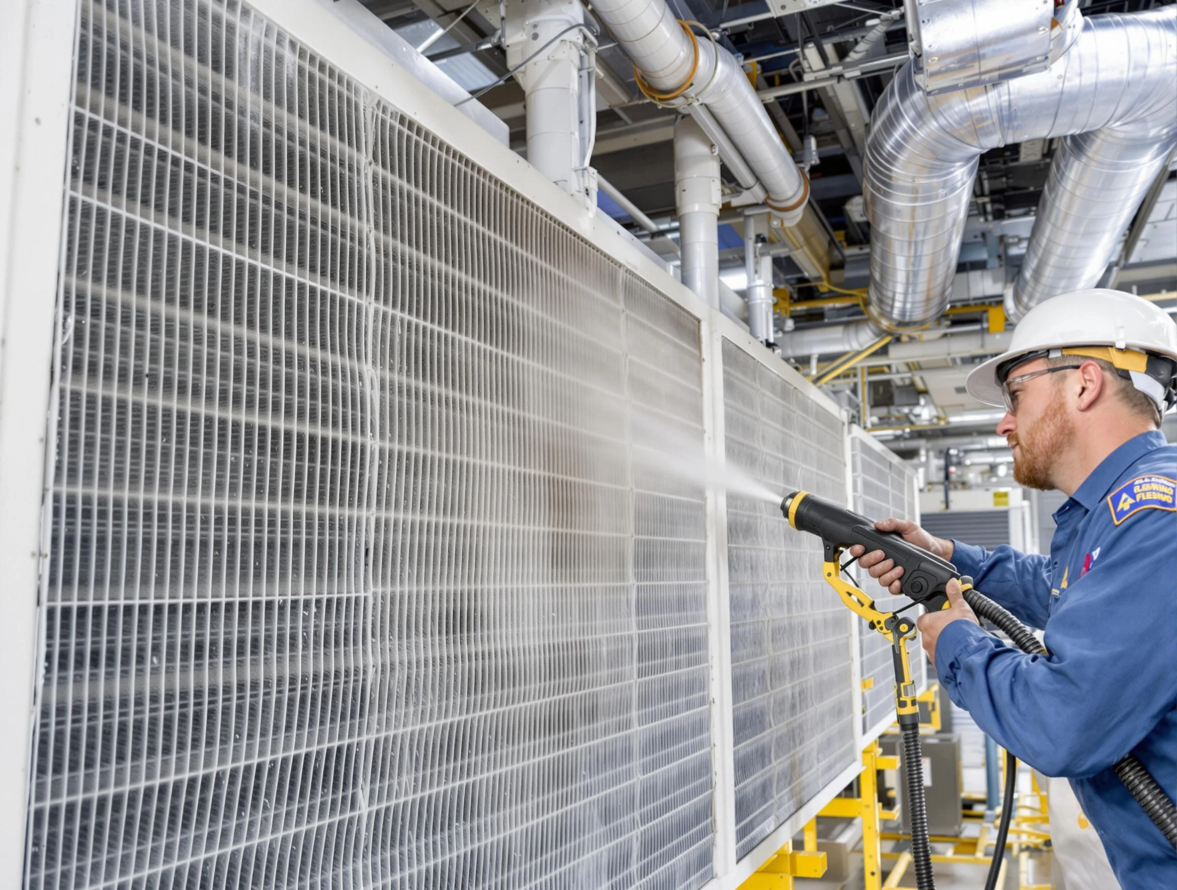 Professional commercial coil cleaning by Casa Grande Air Duct Cleaning in Casa Grande