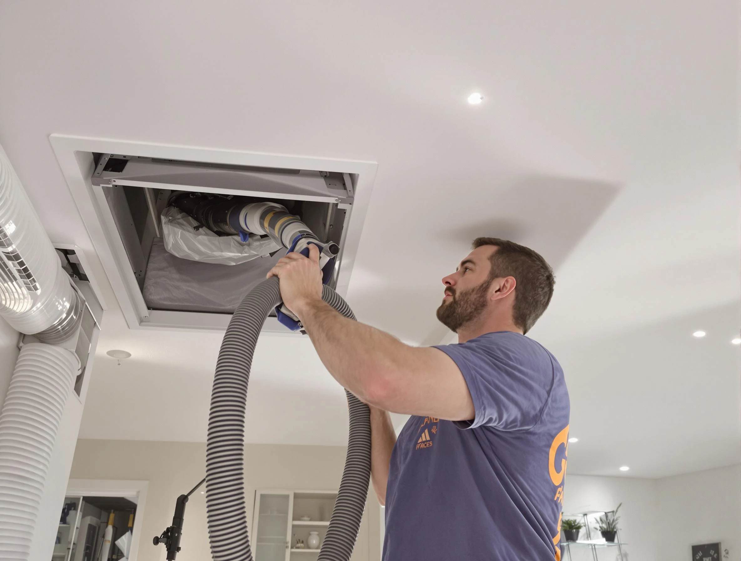 Precision indoor duct cleaning by Casa Grande Air Duct Cleaning in Casa Grande